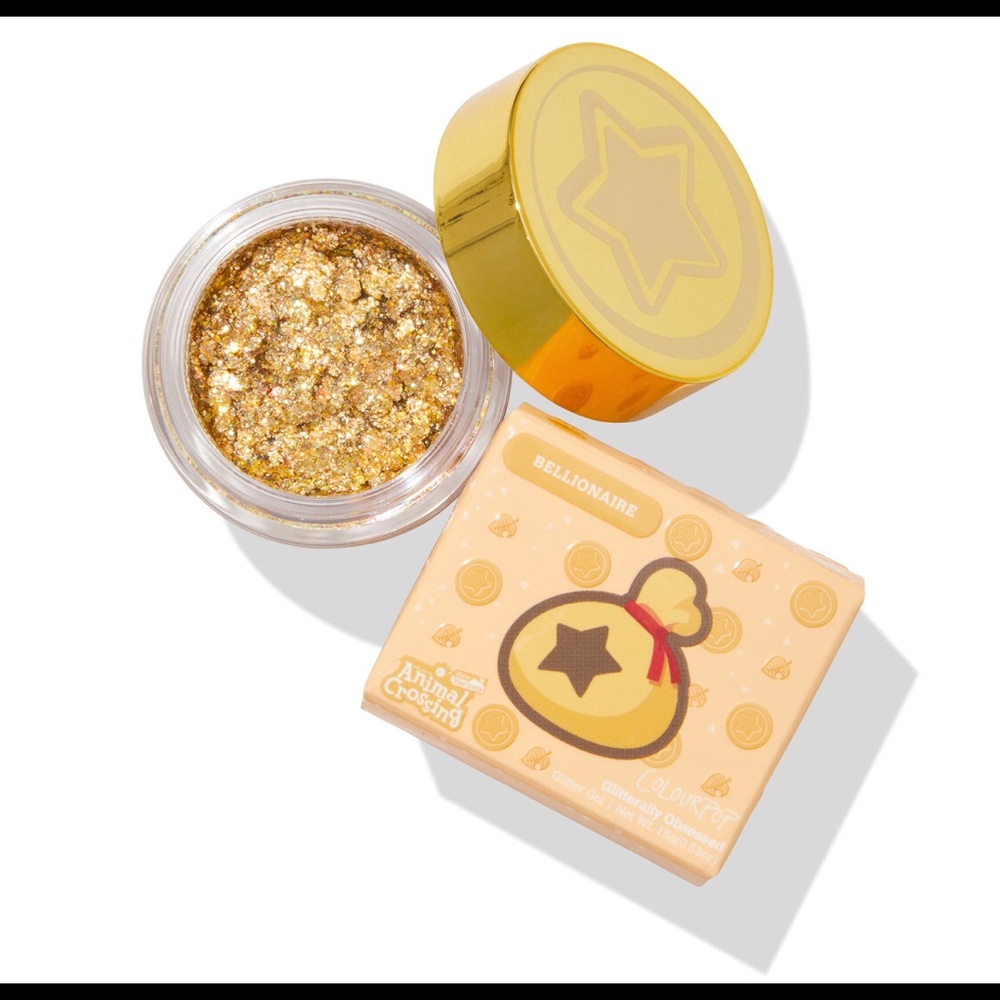 Colourpop X Animal Crossing Bellionaire Glitter Gel